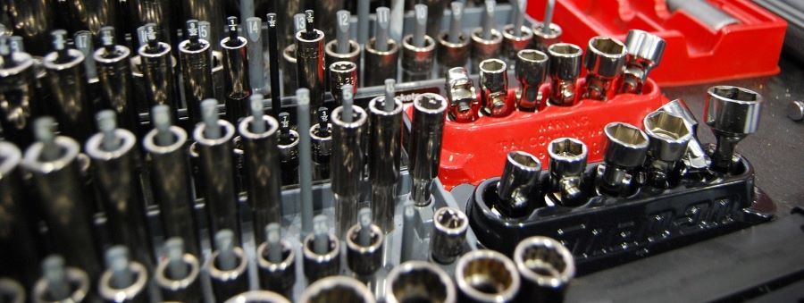 A collection of hand tools